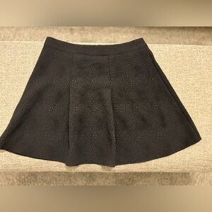 Textures Black Skirt